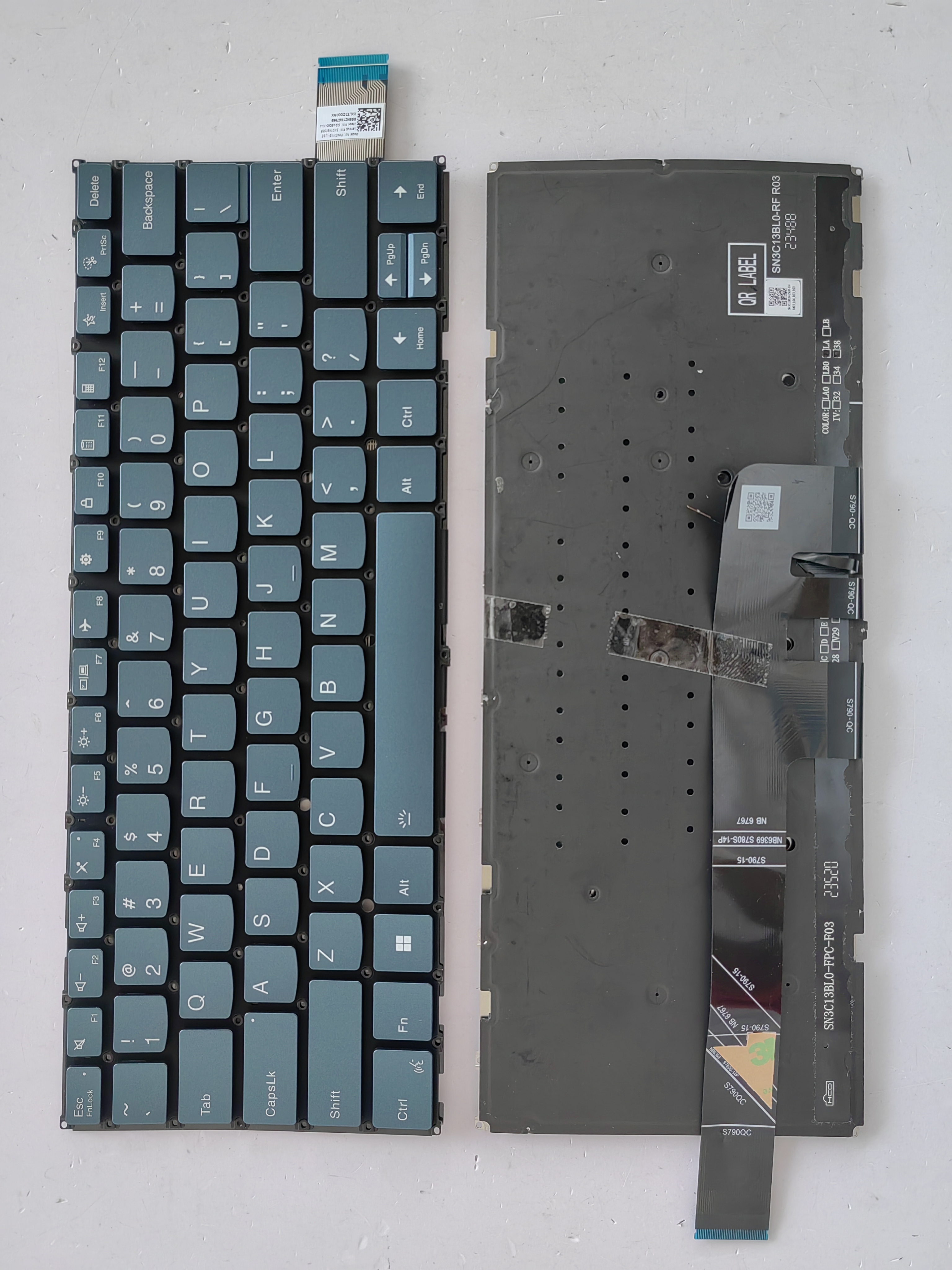 Picture of New Replacement Laptop Keyboard For LENOVO Yoga Pro 7 14ARP8/14AHP9/14IRP8 Army Green Backlit US Layout
